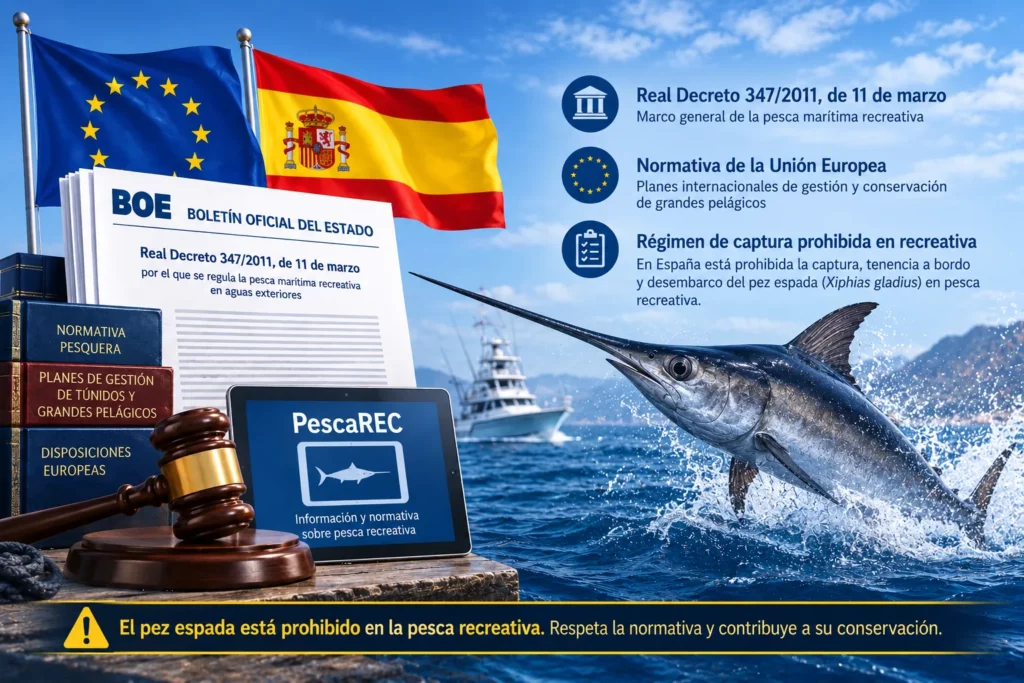 Fuente normativa oficial del pez espada