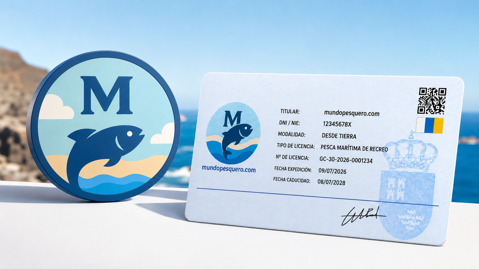 Licencia de pesca recreativa en Canarias