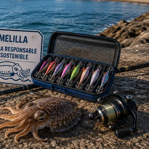Principales restricciones para la pesca recreativa de sepia en Melilla