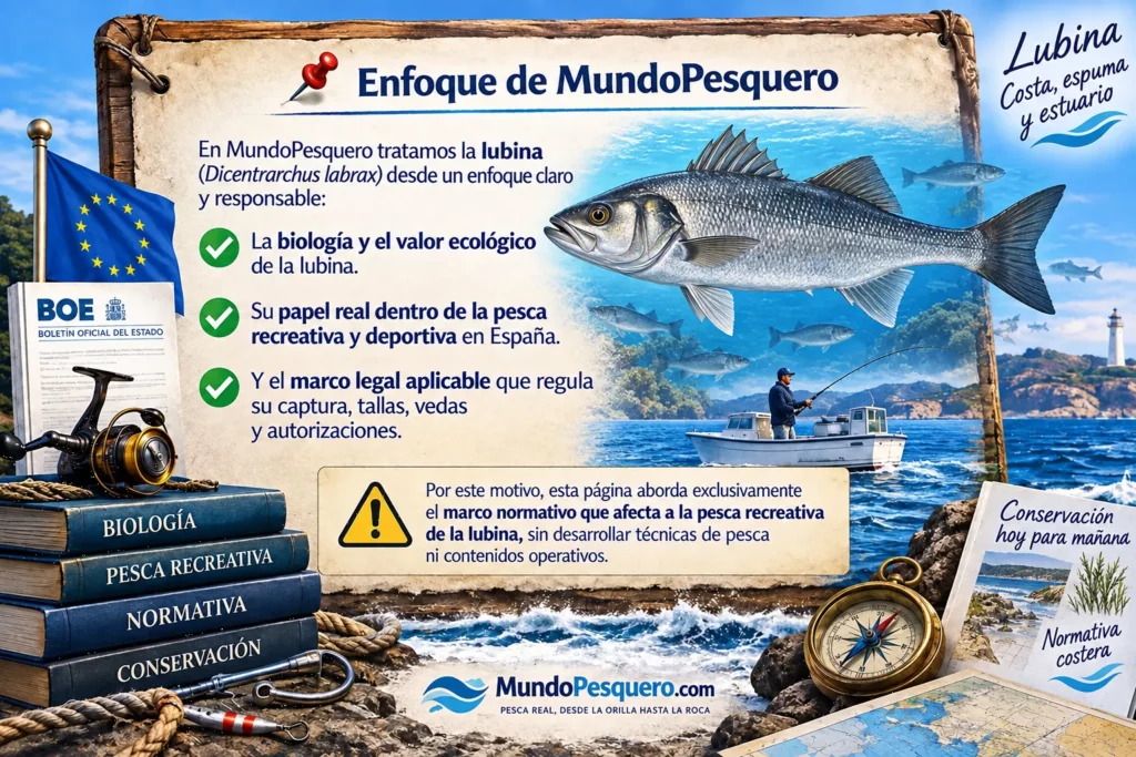 enfoque de MundoPesquero sobre la normativa de la lubina