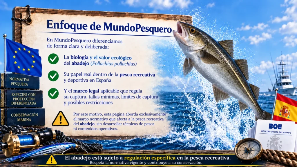 enfoque del abadejo por mundopesquero