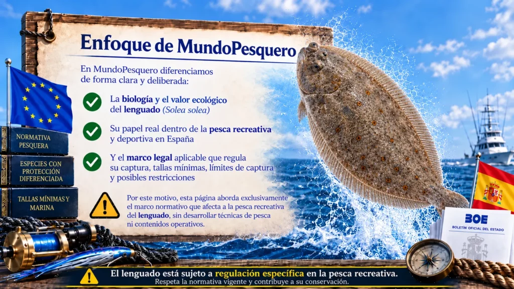 enfoque del lenguado por mundopesquero