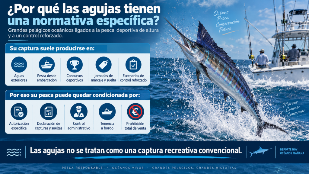 las agujas tienen una normativa específica